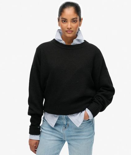 Pull Col Rond Décontracté Taille: 44 - Superdry - Modalova