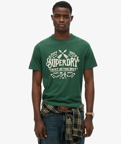 T-shirt Floqué Décontracté Outdoor Taille: XL - Superdry - Modalova