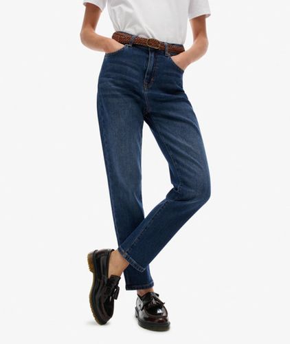 Damen Mom Jeans aus Bio-baumwolle mit Hohem Bund - Größe: 34/30 - Superdry - Modalova
