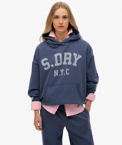 Sweat à Capuche Athletic Essentials Coupe Décontractée Taille: 44 - Superdry - Modalova