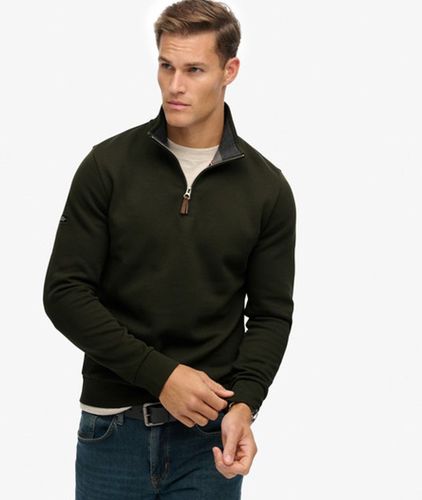 Sweatshirt Core Pique Demi-zip Taille: L - Superdry - Modalova
