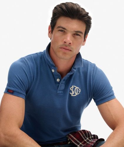 Polo Vintage Athletic Brodé Taille: M - Superdry - Modalova