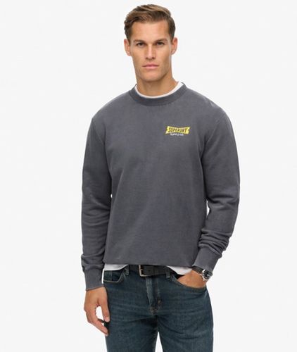 Sweatshirt Loose Crew Heritage Tab Taille: M - Superdry - Modalova