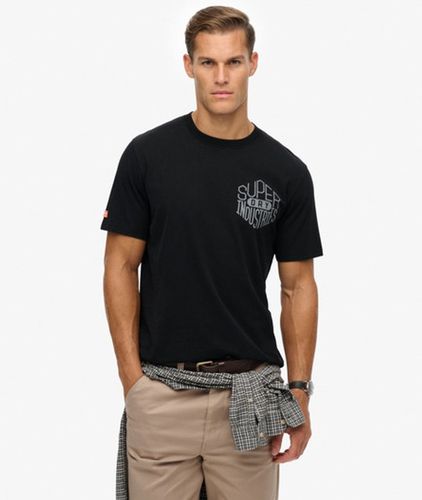 T-shirt Work Logo Coupe Ample Taille: M - Superdry - Modalova