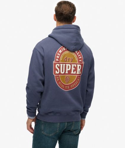 Sweat à Capuche OverTaille Tap Room Taille: M - Superdry - Modalova