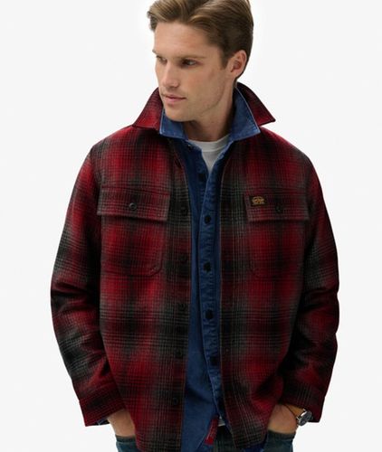 Surchemise Wool Miller Taille: L - Superdry - Modalova