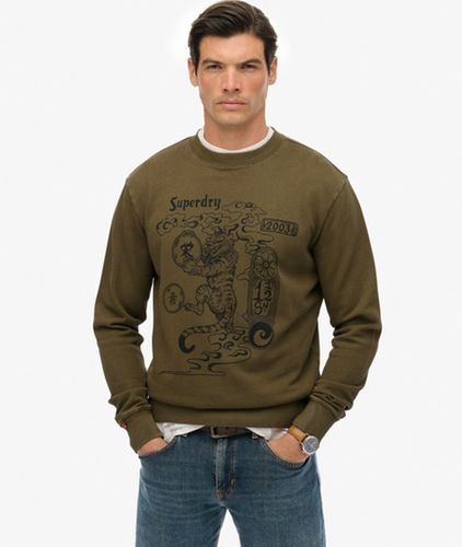 Sweat-shirt Ample Tokyo Narrative Taille: L - Superdry - Modalova