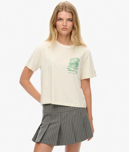 Damen Roadside Trade T-shirt in Lockerer Passform - Größe: 42 - Superdry - Modalova