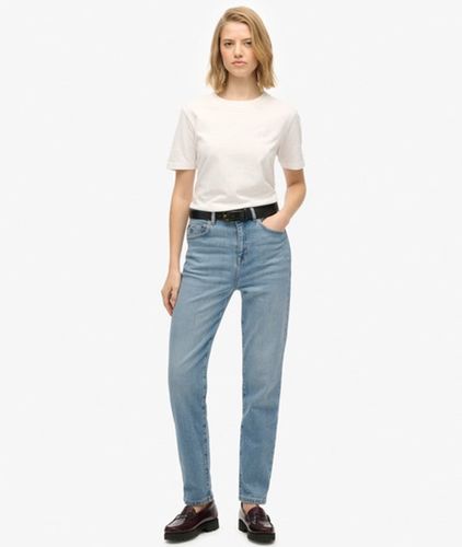 Damen Mom Jeans aus Bio-baumwolle mit Hohem Bund - Größe: 32/30 - Superdry - Modalova