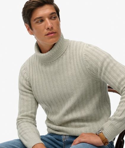 Herren The Merchant Store Rollkragenpullover mit Rippenmuster - Größe: M - Superdry - Modalova