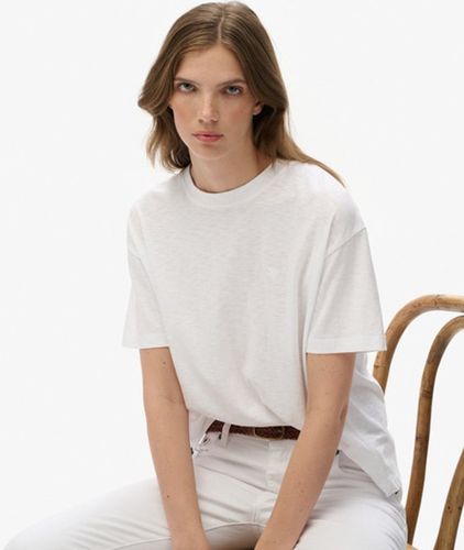 Damen Studios T-shirt mit Lockerer Passform - Größe: 38 - Superdry - Modalova