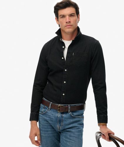 Chemise en Jean à Manches Longues Essential Taille: L - Superdry - Modalova