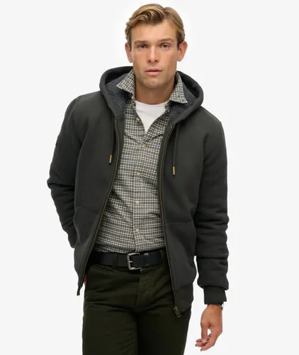 Sweat à Capuche Zippé Doublé Borg Taille: L - Superdry - Modalova