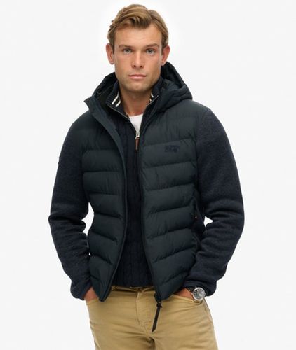 Veste Hybride en Maille à Capuche Storm Taille: M - Superdry - Modalova