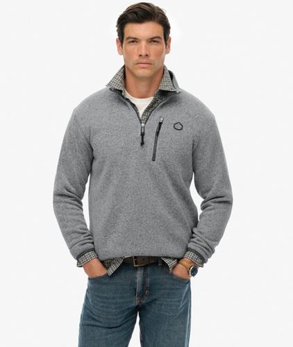 Pull en Polaire à col Camionneur Storm Taille: S - Superdry - Modalova