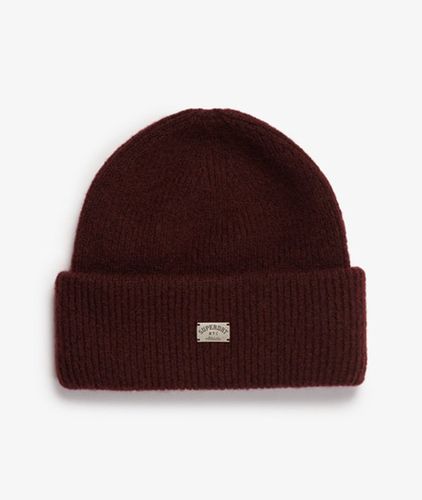 Damen Gerippte Strickmütze - Größe: 1Größe - Superdry - Modalova