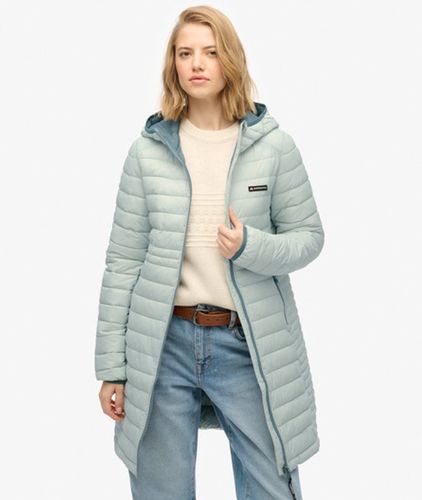 Doudoune Mi-longue Fuji Lite à Capuche Taille: 36 - Superdry - Modalova
