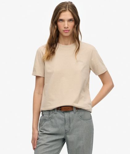 Damen Essential Logo T-shirt mit Stickerei - Größe: 36 - Superdry - Modalova