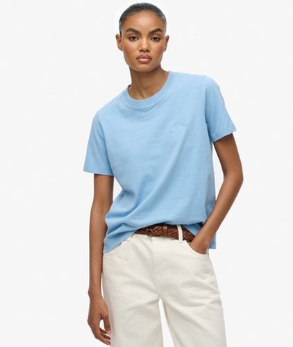 Damen Essential Logo T-shirt mit Stickerei - Größe: 40 - Superdry - Modalova