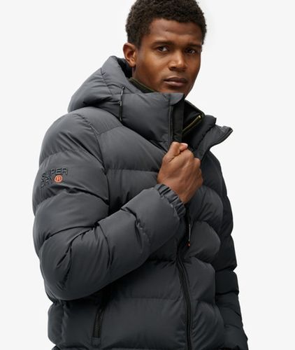Herren Sportliche Kapuzen-steppjacke mit Lockerer Passform - Größe: XL - Superdry - Modalova