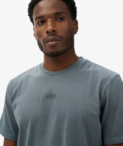 Herren Micro Logo T-shirt - Größe: L - Superdry - Modalova