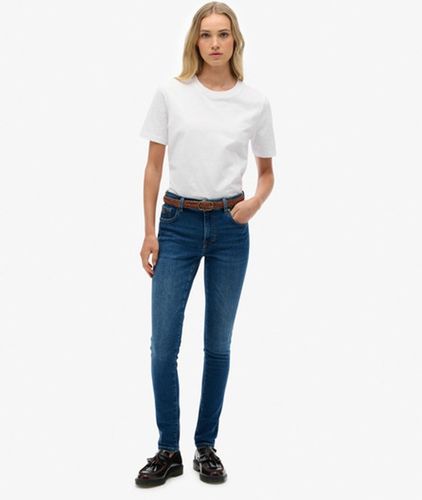 Damen Skinny Jeans aus Bio-baumwolle mit Mittlerer Leibhöhe - Größe: 25/32 - Superdry - Modalova