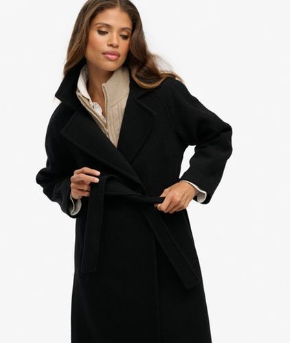 Manteau Long Mélange de Laine Décontracté Taille: 44 - Superdry - Modalova
