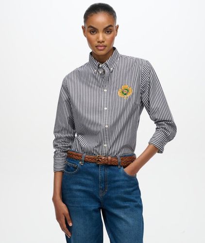 Chemise à Manches Longues en Popeline Slim Crest Taille: 36 - Superdry - Modalova