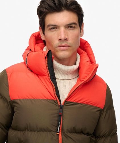 Doudoune à Capuche Bicolore Taille: S - Superdry - Modalova