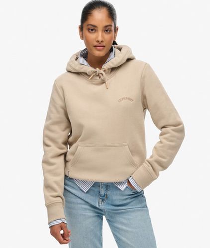 Damen Baumwolle Logostickerei Essential Kapuzenpullover, , Größe: 44 - Superdry - Modalova
