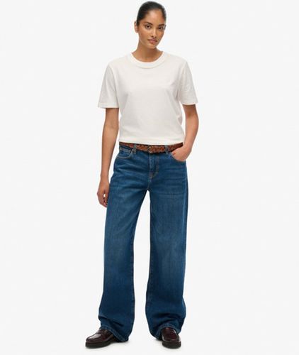 Damen Bio-baumwoll Jeans mit Weitem Bein - Größe: 26/30 - Superdry - Modalova