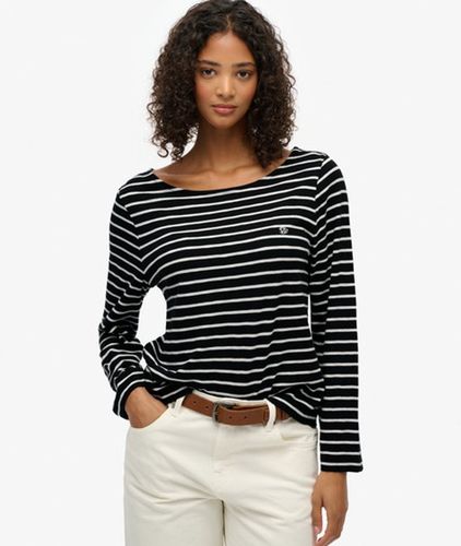 Haut à Manches Longues Studios Slub Taille: 42 - Superdry - Modalova