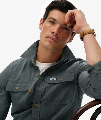 Herren Trailsman Overshirt in Lockerer Passform - Größe: M - Superdry - Modalova