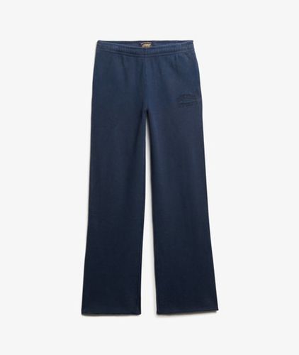 Pantalon de Survêtement Large à Logo Brodé ton sur ton Athletic Taille: 36 - Superdry - Modalova