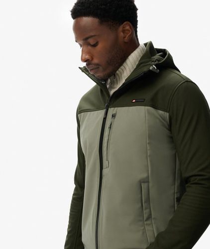 Veste Softshell à Capuche Bicolore Taille: Xxl - Superdry - Modalova