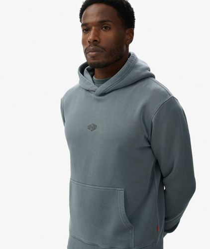 Coton Logo Brodé Micro Coupe Décontractée Sweat À Capuche, , Taille: XL - Superdry - Modalova