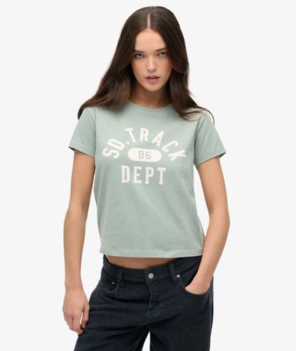 T-shirt Athletic Graphic Coupe Ajustée Taille: 34 - Superdry - Modalova