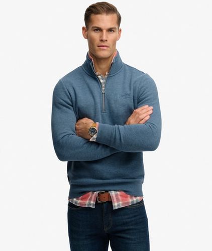 Sweatshirt Vintage Logo Demi-zip Brodé Taille: XL - Superdry - Modalova
