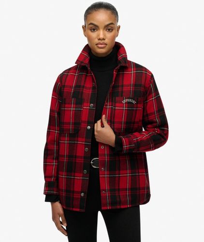 Chemise Doublée à Carreaux Taille: 40 - Superdry - Modalova