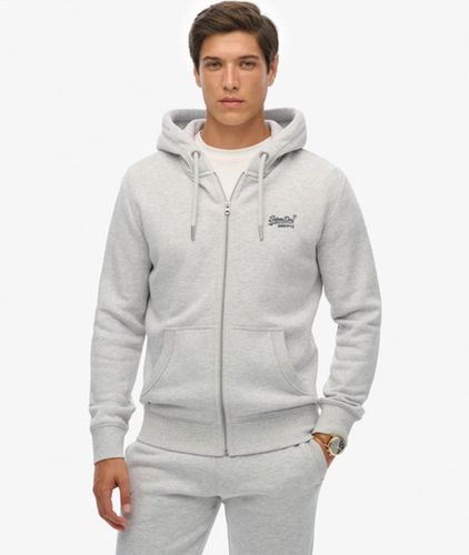 Herren Vintage Logo Kapuzenjacke mit Stickerei - Größe: S - Superdry - Modalova
