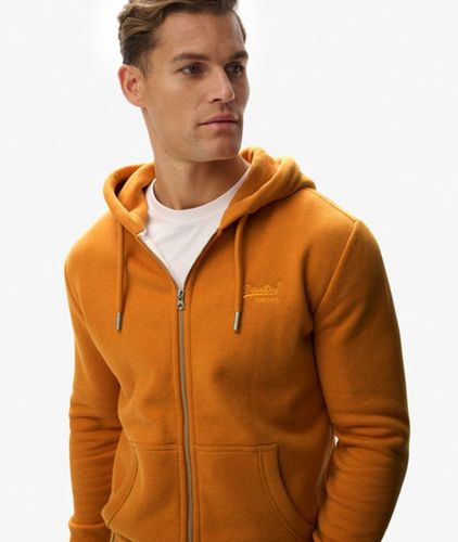 Sweat à Capuche Zippé Logo Vintage Brodé Taille: M - Superdry - Modalova