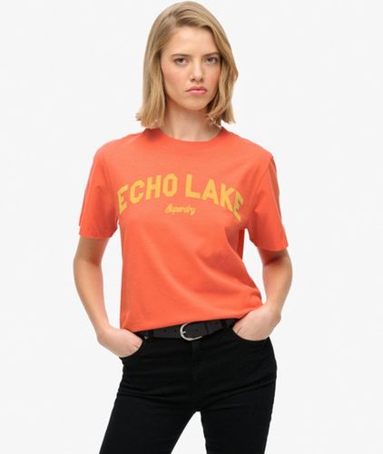 T-shirt Ample et Droit Outdoor Location Taille: 36 - Superdry - Modalova
