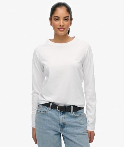 Damen Essential Logo Langarmshirt - Größe: 42 - Superdry - Modalova