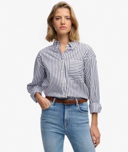 Chemise Poplin Manches Longues Coupe Décontractée Taille: 44 - Superdry - Modalova