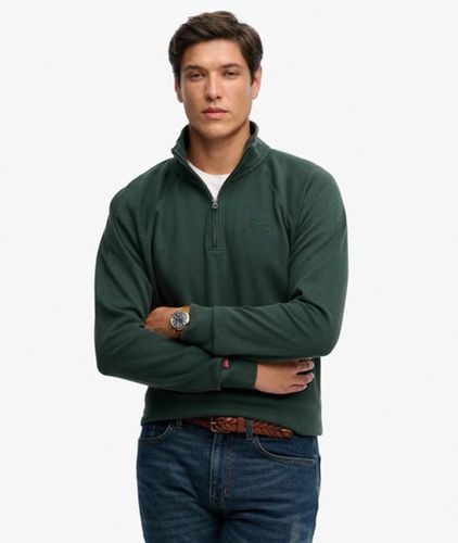 Herren Essential Logo Raglan Henley Sweatshirt - Größe: XL - Superdry - Modalova