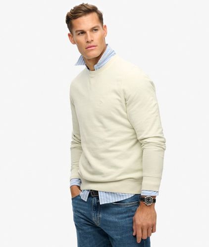Coton Logo Brodé Classic Essential Sweatshirt, , Taille: XXL - Superdry - Modalova