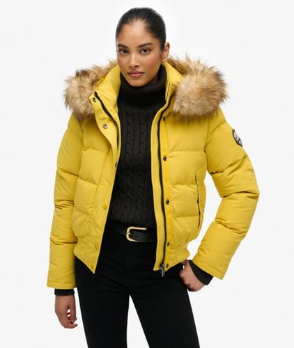 Veste Bomber Everest Hooded Coupe Ajustée Taille: 36 - Superdry - Modalova