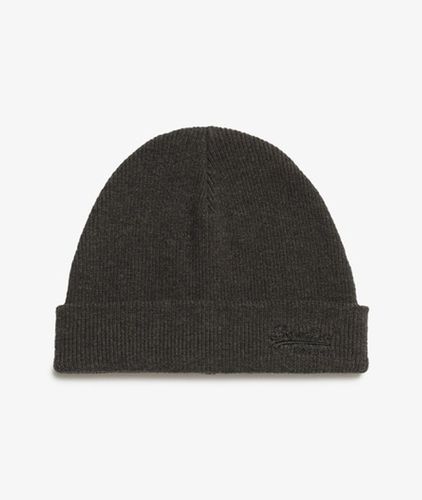 Coton Logo Brodé En Maille Avec Essential Bonnet - Superdry - Modalova