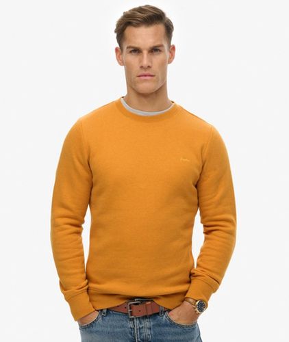 Herren Baumwolle Gesticktes Logo Vintage Rundhals-Sweatshirt, , Größe: XXL - Superdry - Modalova