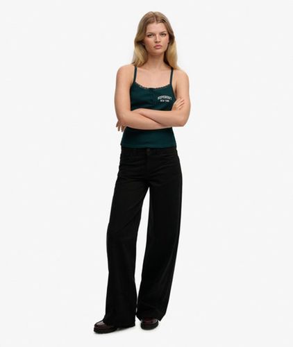 Damen Mid Rise Baggy Chino - Größe: 24/30 - Superdry - Modalova